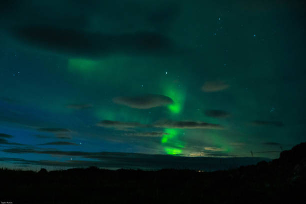 istock Northern Lights in the sky 1276881686