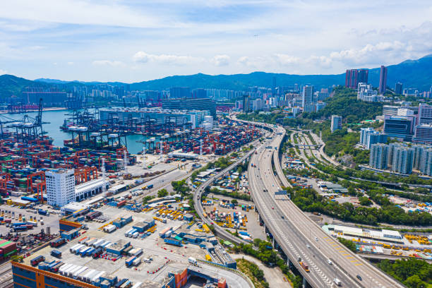 istock Junction in Hong Kong 1276887979