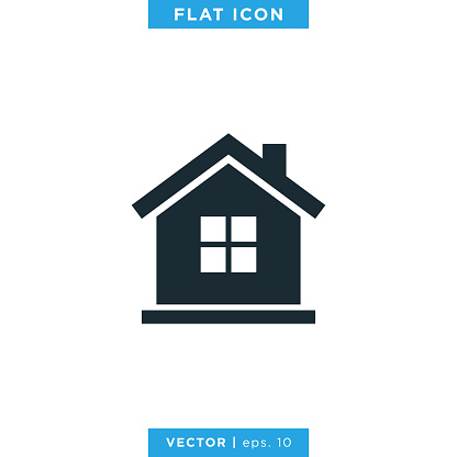 Home, House Icon Vector Stock Illustration Design Template. Vector eps 10.
