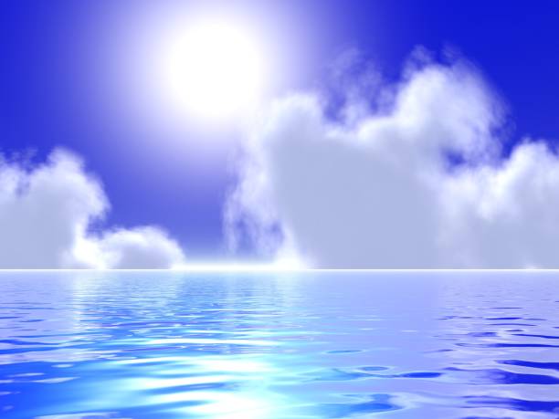 istock Fantastic landscape of Sea and Summer Clouds 1276901321