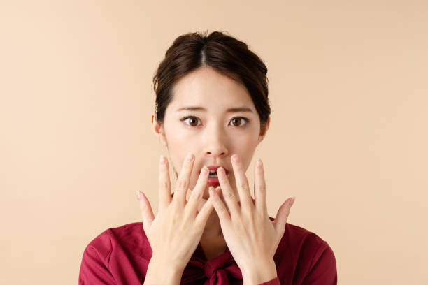 istock Surprised young woman. 1276909152