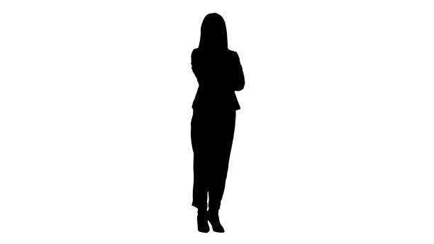 istock Attractive middle-aged business woman posing with folded arms, A 1276913446