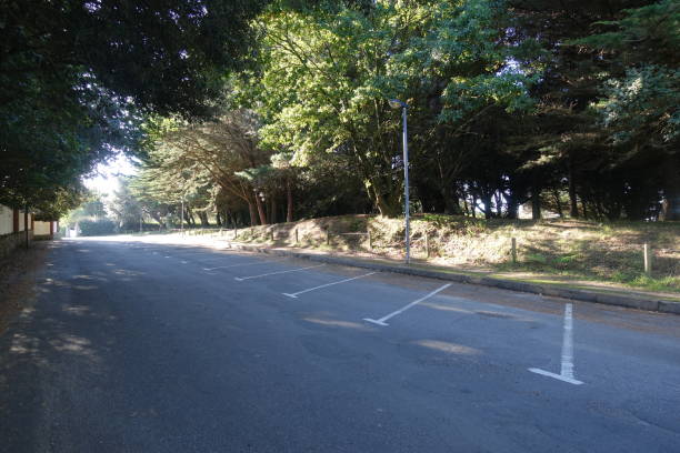 istock Empty car park during the Covid-19 containment period 1276916381