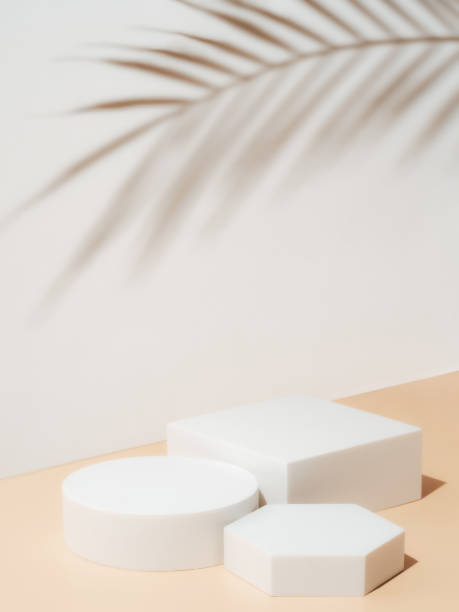 istock Podium mockup for cosmetic and packaging 1276939485