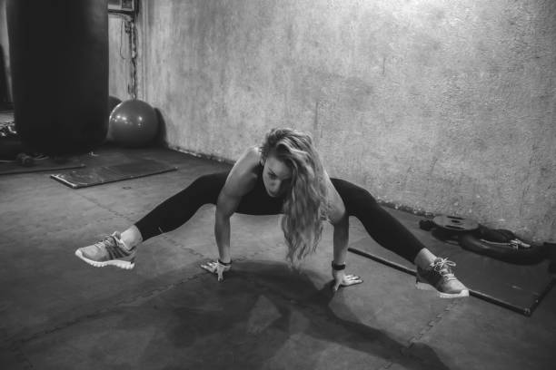 istock Female in the gym 1276940279