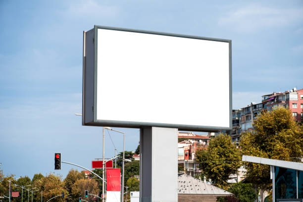 istock An empty outdoor billboard mockup on the city 1276940800