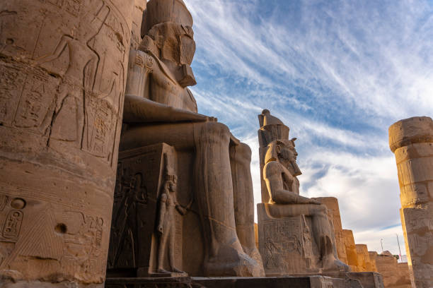 istock Ancient  Statue Ramses II of Luxor temple in Luxor. Egypt 1276950800