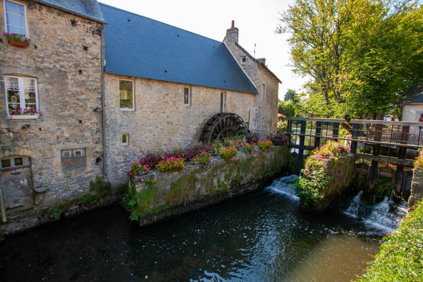 istock Mill Moulin de Crocqueville in Bayeux in Normandy 1276953956