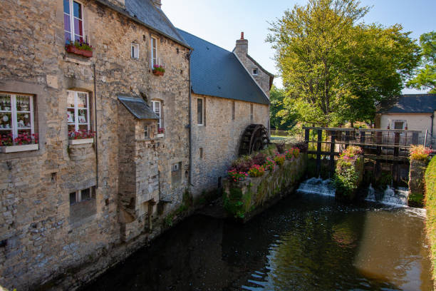 istock Mill Moulin de Crocqueville in Bayeux in Normandy 1276953976