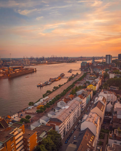 istock View of Hamburg's port 1276967497