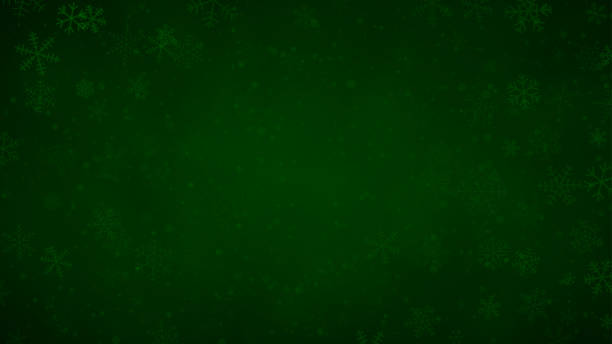 istock Christmas background of snowflakes 1276970301