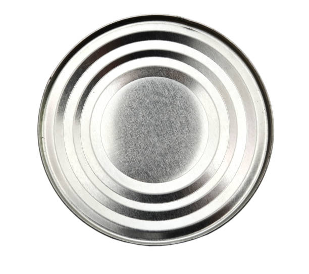 istock Lid or Base of Food Tin Can. 1276974281
