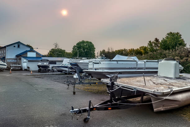 istock Boat sales and storage business 1276975919