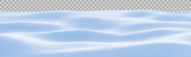 ilustrações, clipart, desenhos animados e ícones de paisagem de neve. inverno de inverno com fundo nevado. snowdrift, vetor. - snow backgrounds snowdrift ice