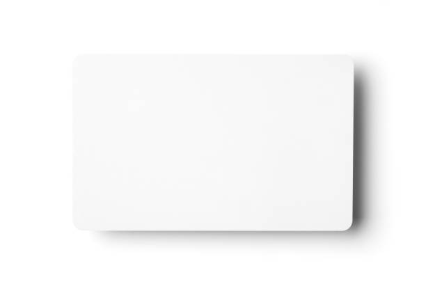 istock White business card on a white background. 1276986069