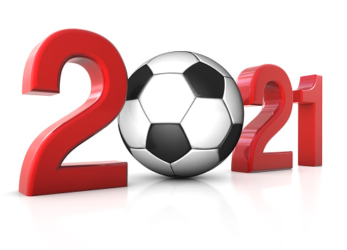 2021 Text with Soccer Ball