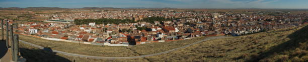 istock Panoramic view of Consuegra,Castilla La Mancha,Spain,Europe 1276987526