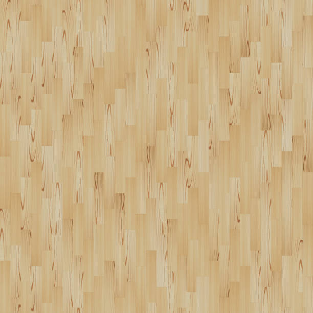 istock Seamless wood texture. Natural Pine hardwood or laminate classic parquet floor pattern. Medium size planks. 1276990730