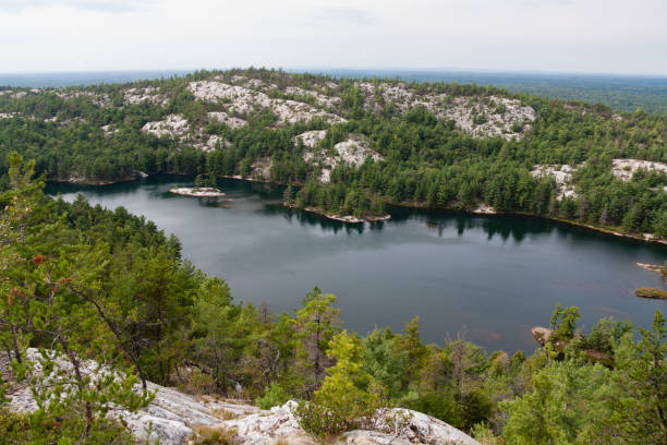istock Killarney rpovincial park Canoe back-country camping 1276990904