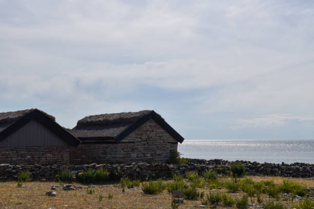 istock Historical fishing sheds 1276992428