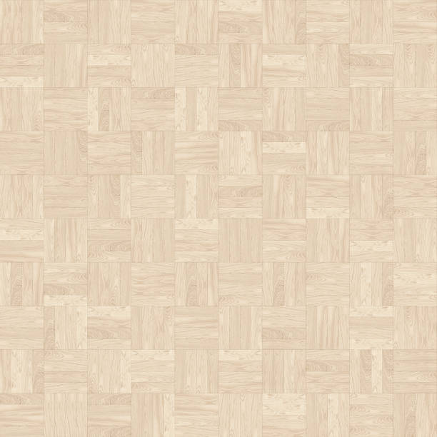 istock Seamless herringbone 4x4 wood texture. Natural beige Oak hardwood or laminate pattern. Small size planks. 1276994540