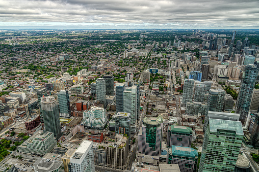 An image of the Toronto Skyline