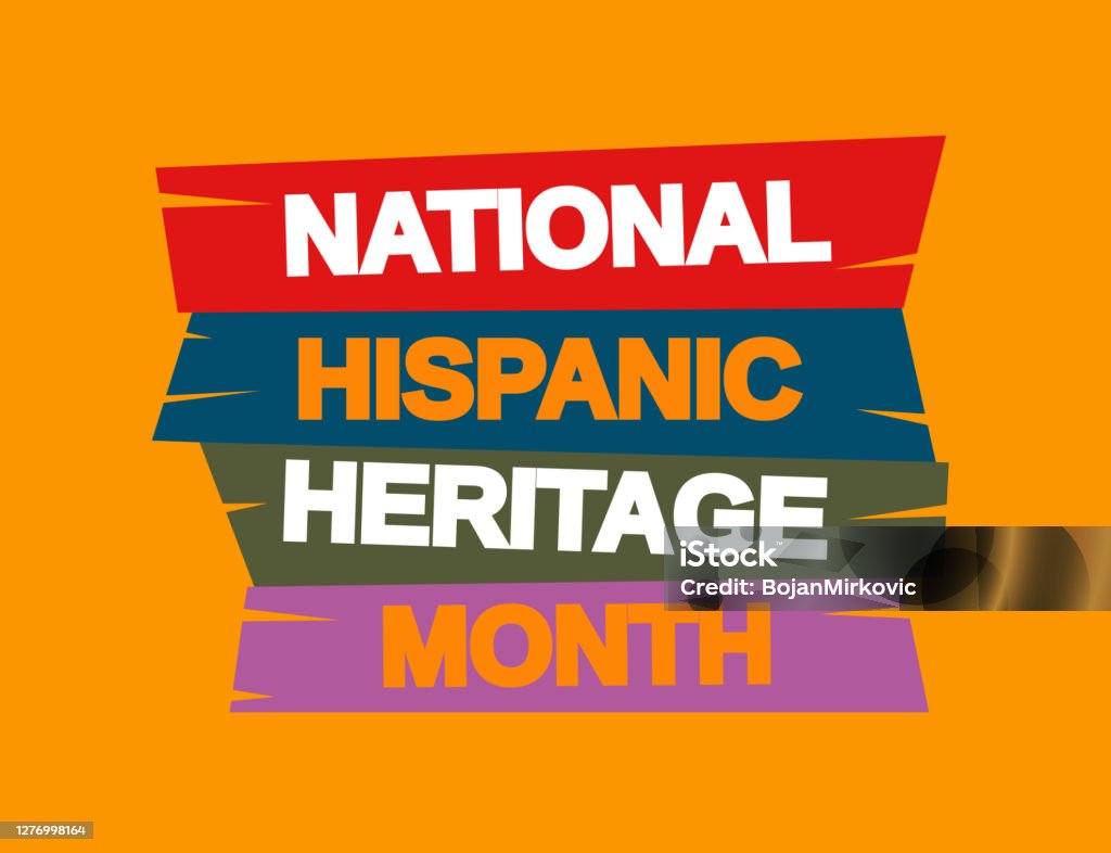 National Hispanic Heritage Month background. Vector National Hispanic Heritage Month background. Vector illustration. EPS10 National Hispanic Heritage Month stock vector