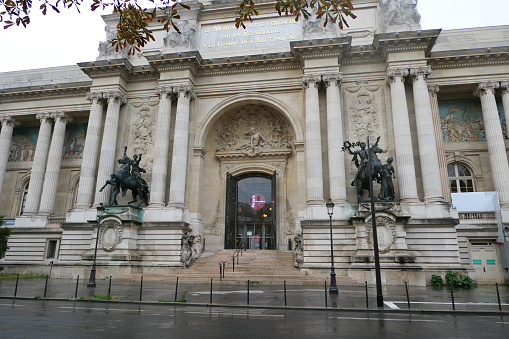 Paris, France. September 26. 2020. Discovery Palace, museum and cultural centre, very popular with tourists.