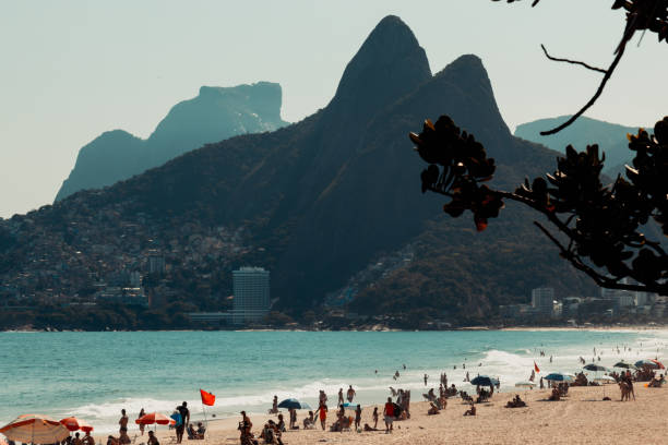 istock Three Brothers Mountain and Ipanema beach 1277009327