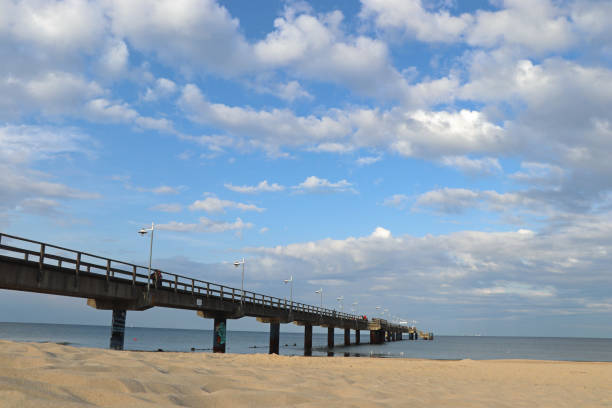 istock Pier Bansin from the beach on Usedom Baltic Sea 1277009344