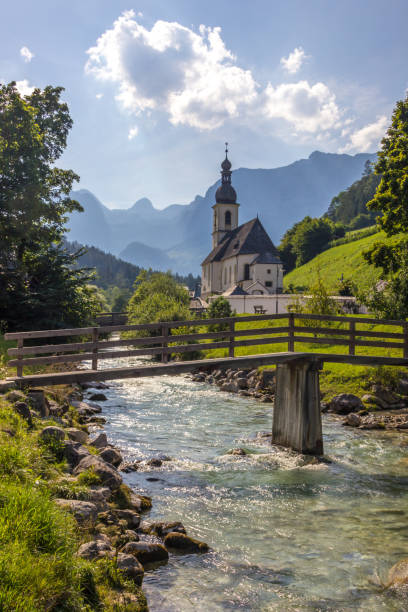 istock church in Ramsau in Bavaria 1277011566