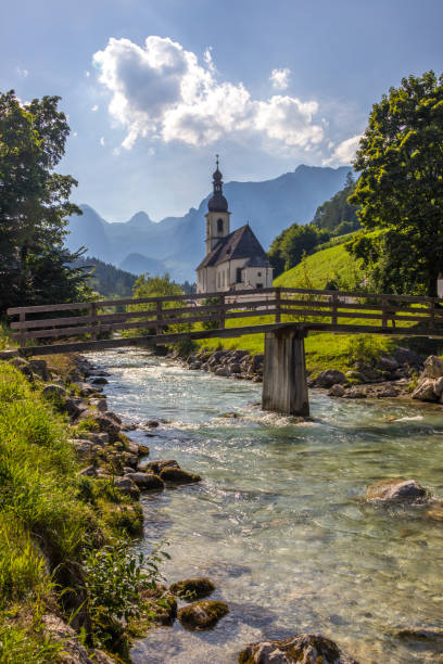 istock church in Ramsau in Bavaria 1277011608