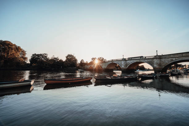istock Richmond River Thames boats and bridge 1277022563
