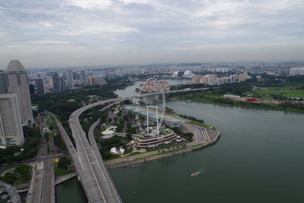 istock Landscape from Marina Bay Sands Singapore 1277024990