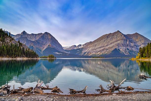 istock Mountain Reflections In Upper Kananaskis Lake 1277042831