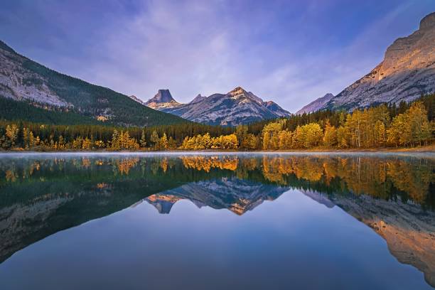 istock Autumn Mountain Reflections At Wedge Pond 1277042839