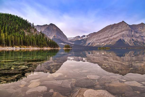 istock Mountain Reflections In Upper Kananaskis Lake 1277043610