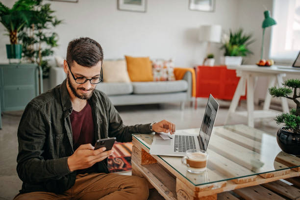 istock Casual working day at home 1277043783