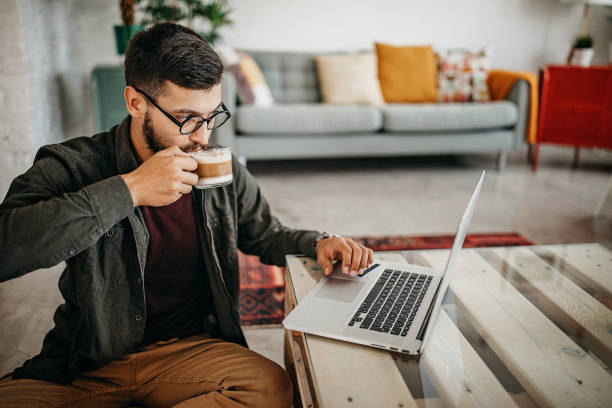istock Casual working day at home 1277043801