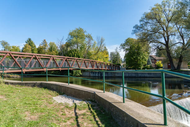 istock Enabling Garden and Riverside Park, Guelph, Ontario, Canada 1277043848