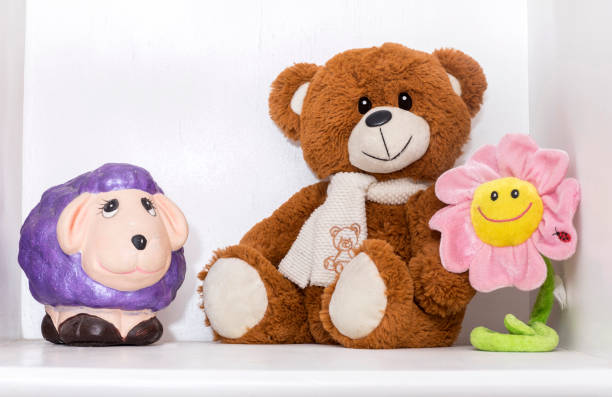 istock Teddy bear in child's bedroom 1277064366