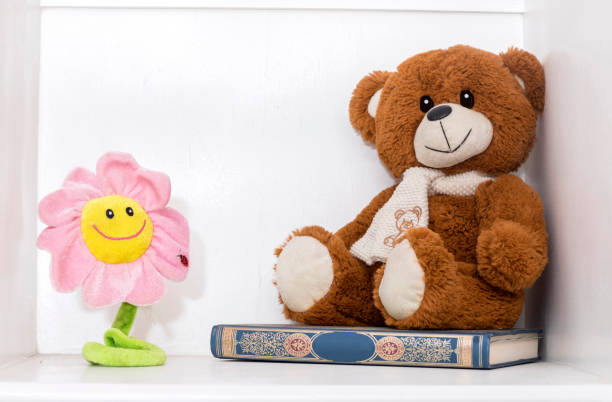 istock Teddy bear in child's bedroom 1277064381