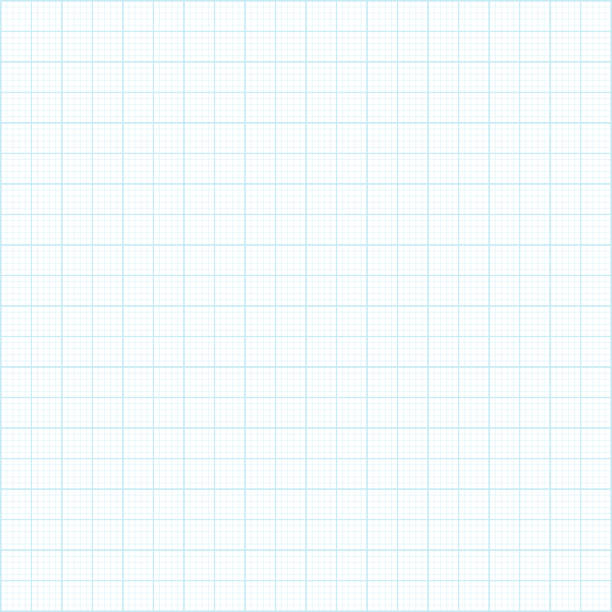 tło papieru milimetrowego - blueprint graph paper paper backgrounds stock illustrations
