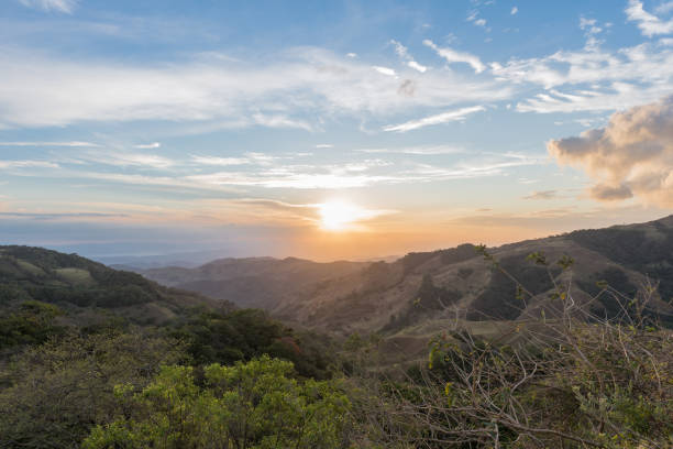 istock landscape view in Monteverde reserve cloud forest, Costa Rica 1277069527