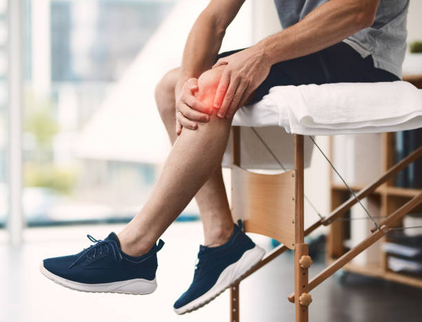 istock I think I might have busted my knee 1277081407