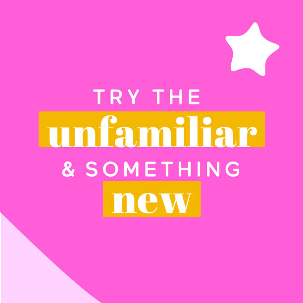 Try the unfamiliar and something new – Nine uplifting truths while you’re at your most vulnerable Nine uplifting truths while you’re at your most vulnerable you re awesome stock illustrations