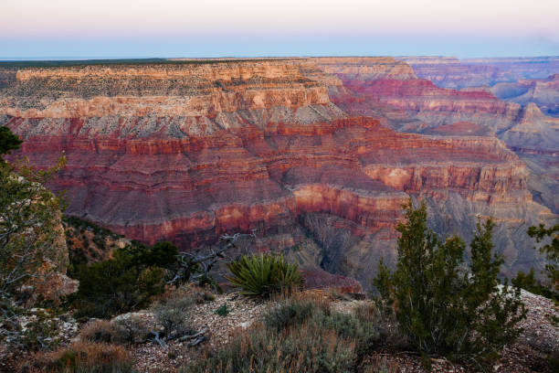 istock Grand Canyon in sunrise sky 1277086687