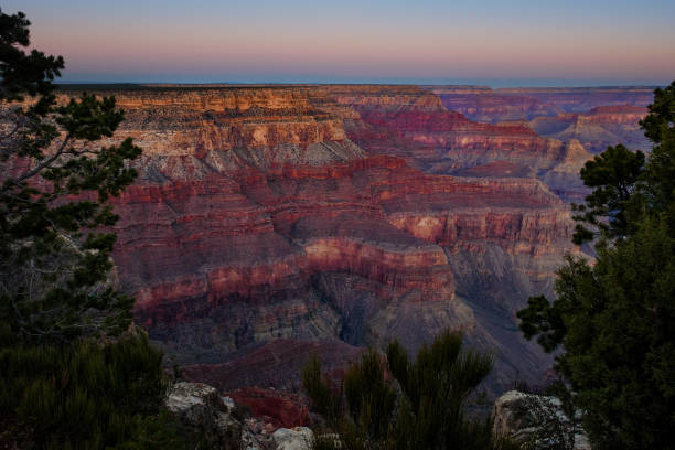 istock Grand Canyon in sunrise sky 1277087279
