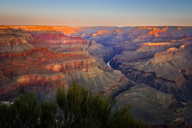 istock Grand Canyon in sunrise sky 1277087307