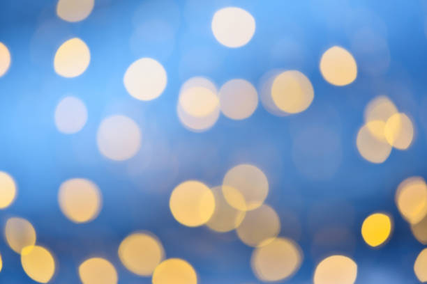 istock Blurred abstract background lights, beautiful Christmas. 1277089517